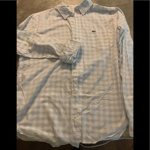 Lacoste button down polo. Men’s Medium